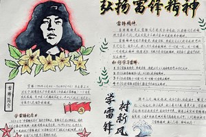 《基础部“雷锋月”手抄报展示》